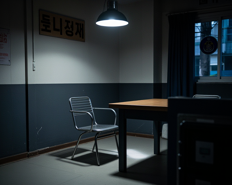 Dark Interrogation Room