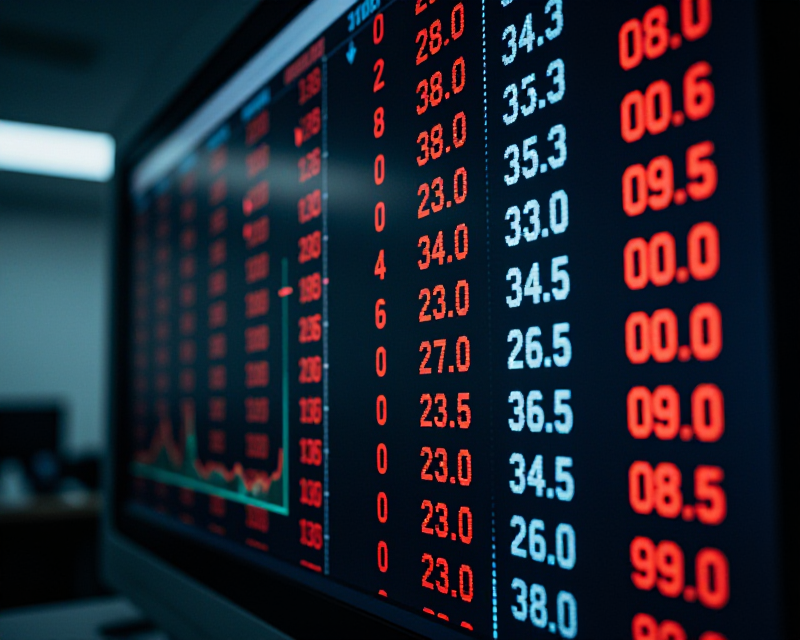 Stock Market Decline Atmosphere