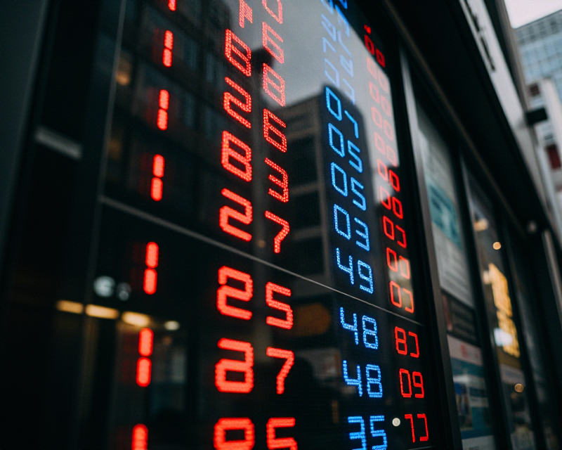 Stock Market Decline in Seoul