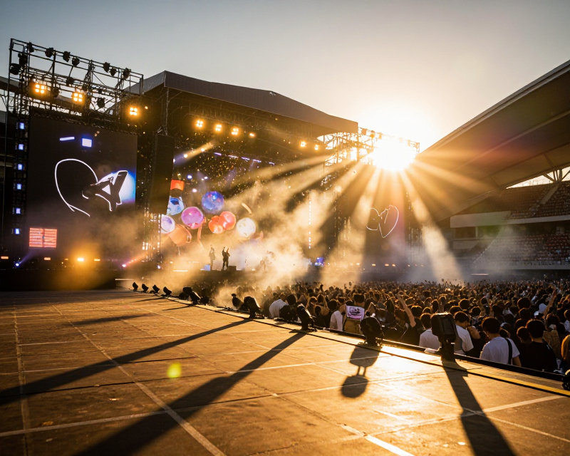 Golden Hour Stage Triumph