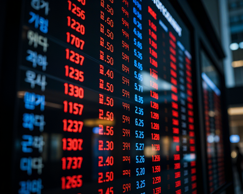 Stock Market Digital Display