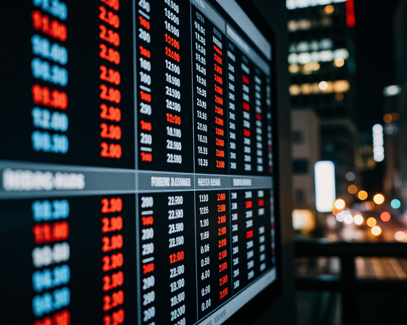 Stock Market Decline Visual