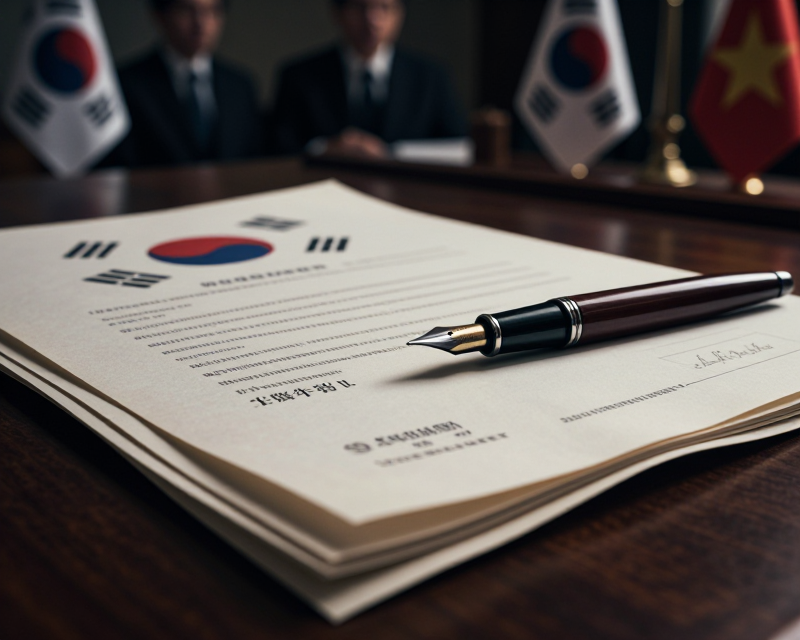 Diplomatic Financial Meeting Atmosphere