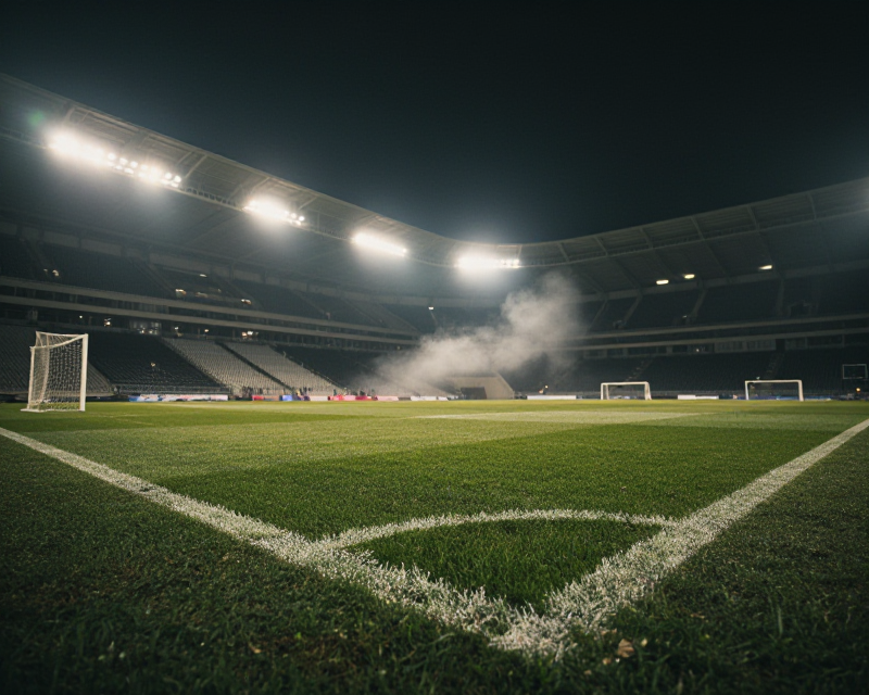 Cinematic Football Stadium Tension